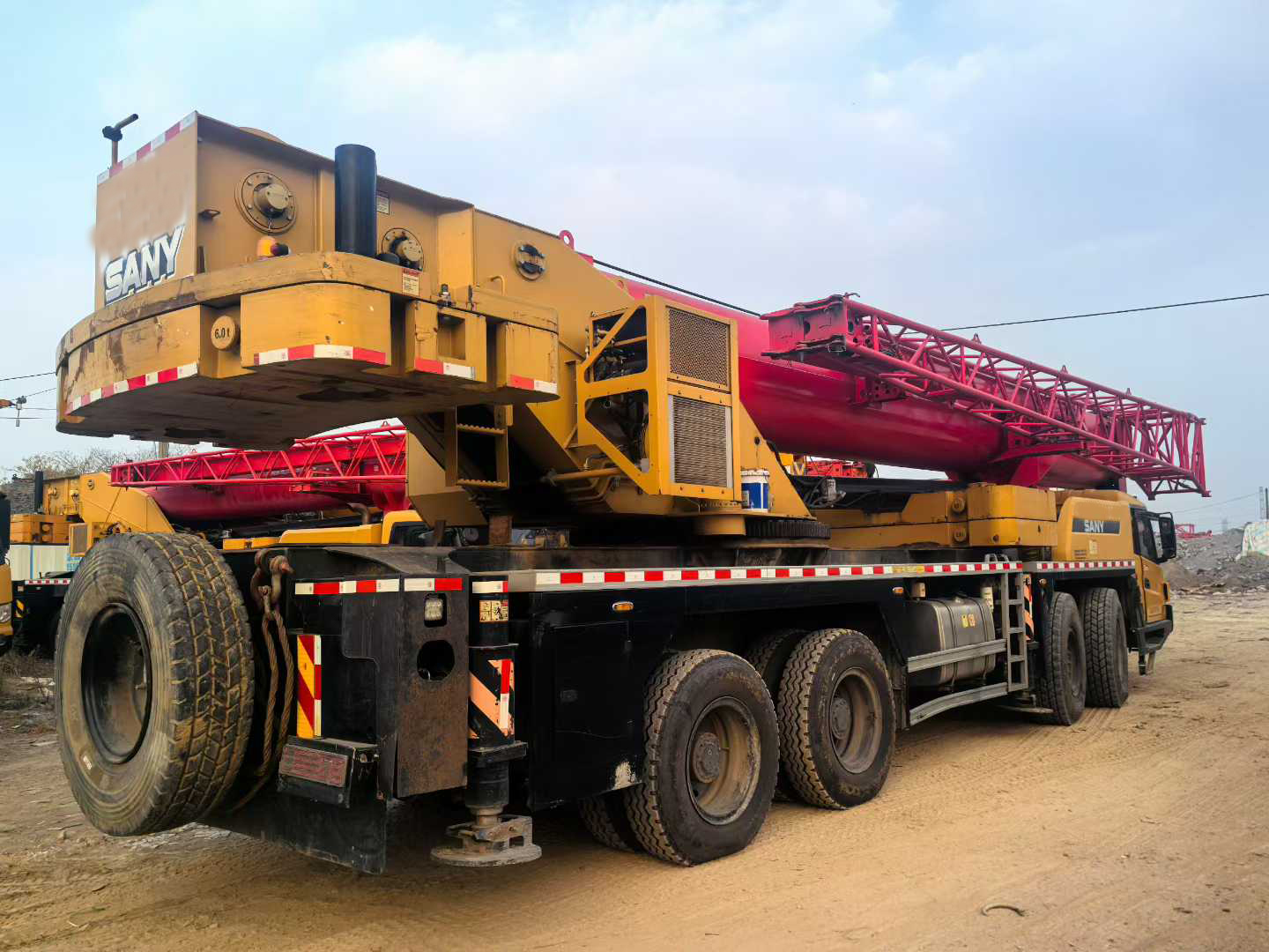 Max Gradability Max Gradeability 45 Percent SANY Truck Crane Emission Standard National ...