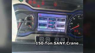 SANY Crawler Crane 150 Ton Heavy Lift