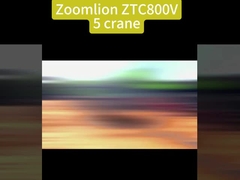 2017 Zoomlion ZTC800V Crane 44m Main Boom Max. 17.5m Jib Length for Versatile Lifting Applications