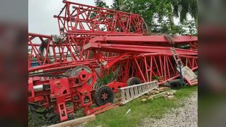 SANY 150 Ton Crawler Crane Heavy Lift Power